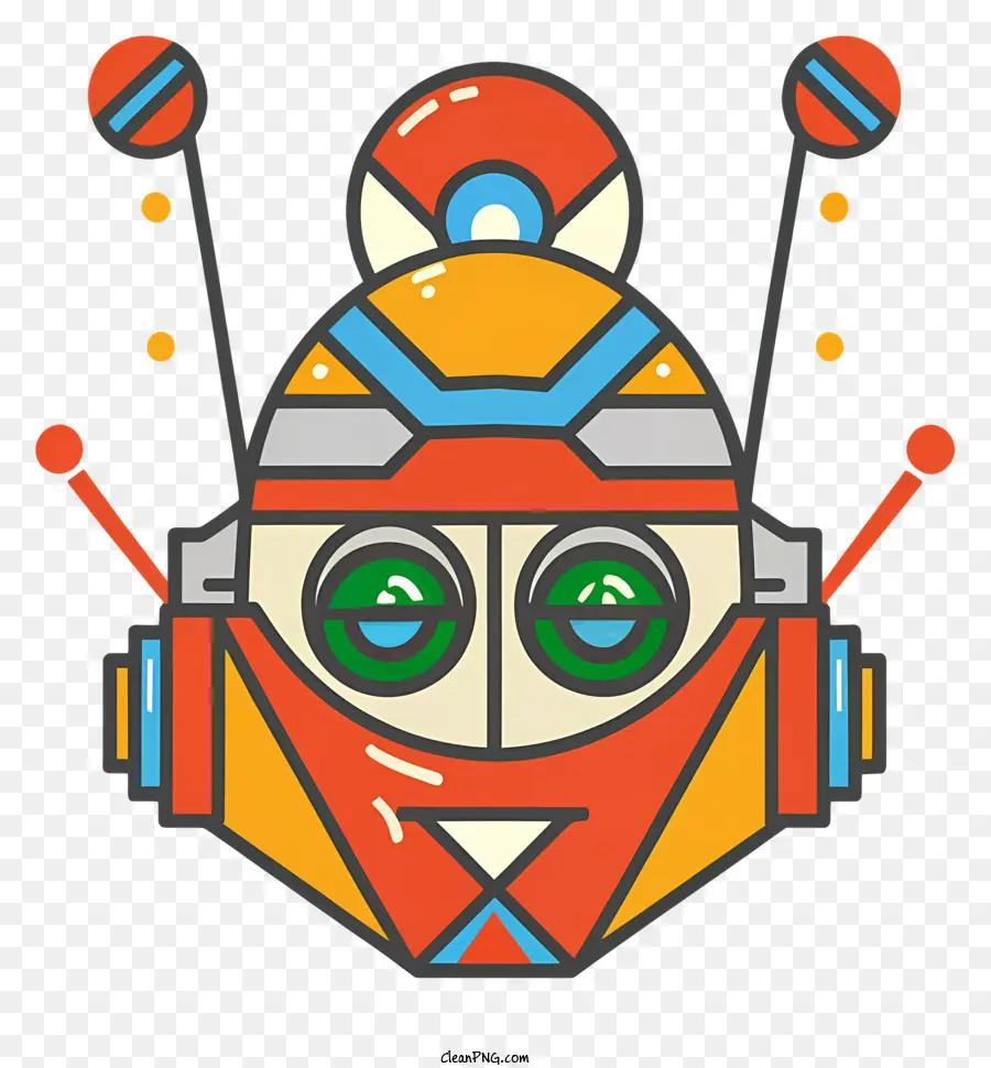 Robot，La Cabeza PNG