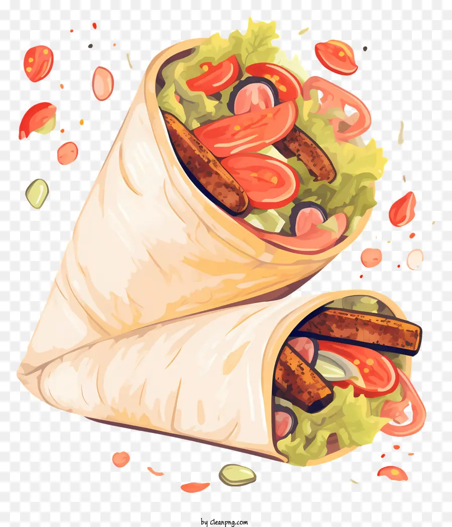 Envoltura De Alimentos，Tortilla PNG