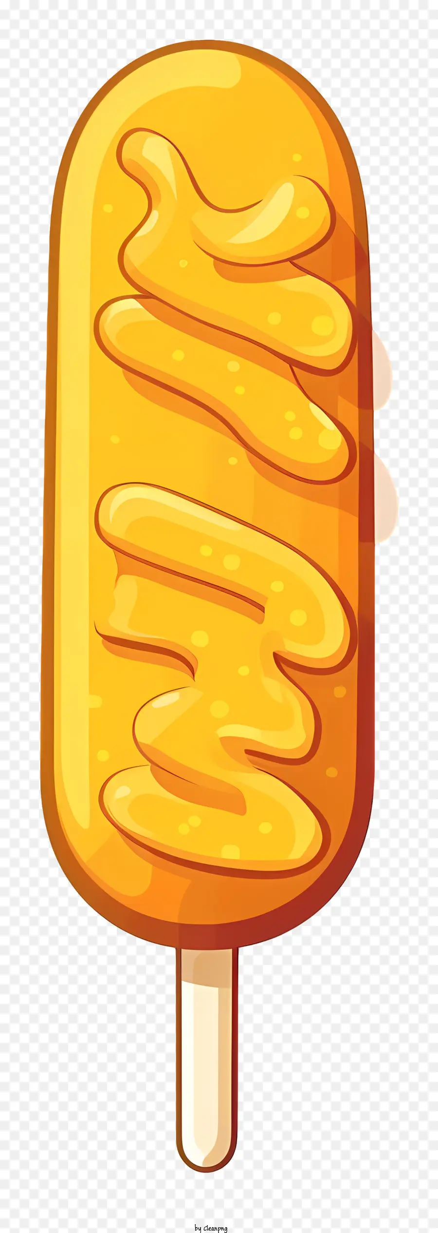 Naranja Helado，Cono De Helado PNG