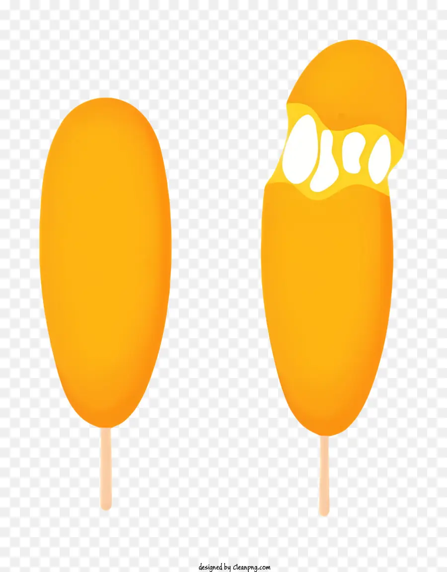 Paletas De Naranja，Perro De Maíz PNG