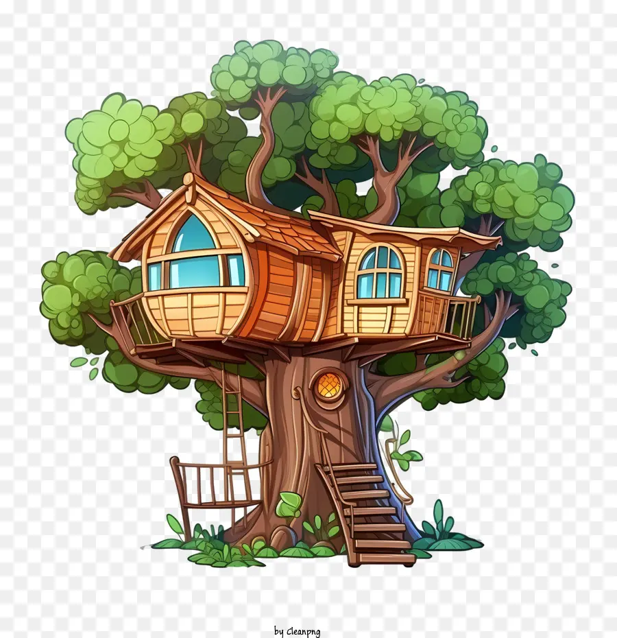 La Casa Del árbol，La Casa En El árbol PNG