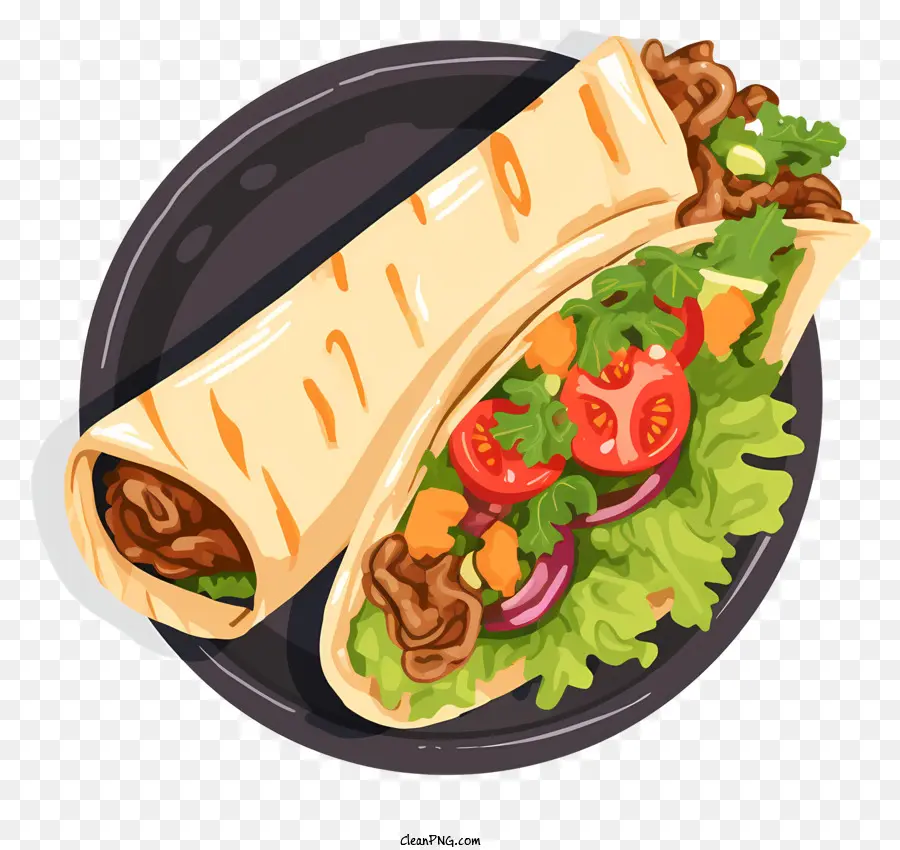 Tacos，Sándwich De Envoltura PNG