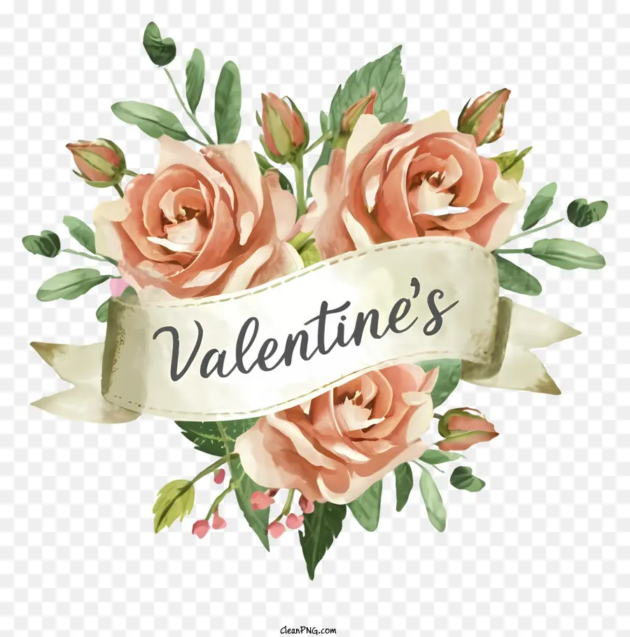 Día De San Valentín，Rosas PNG