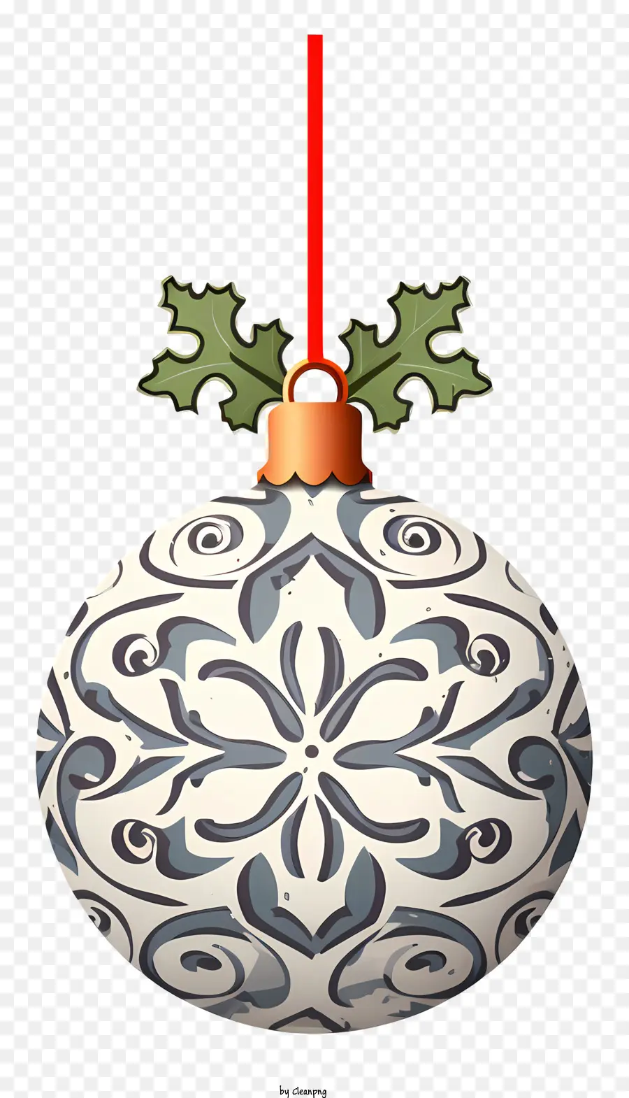 Adorno De Navidad，Acebo PNG