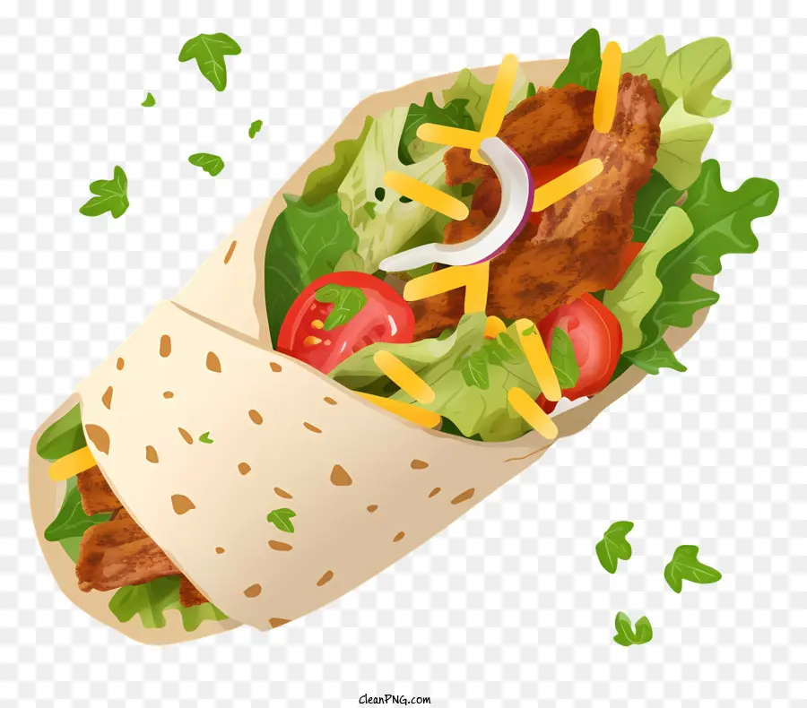 Burrito，Ingredientes PNG