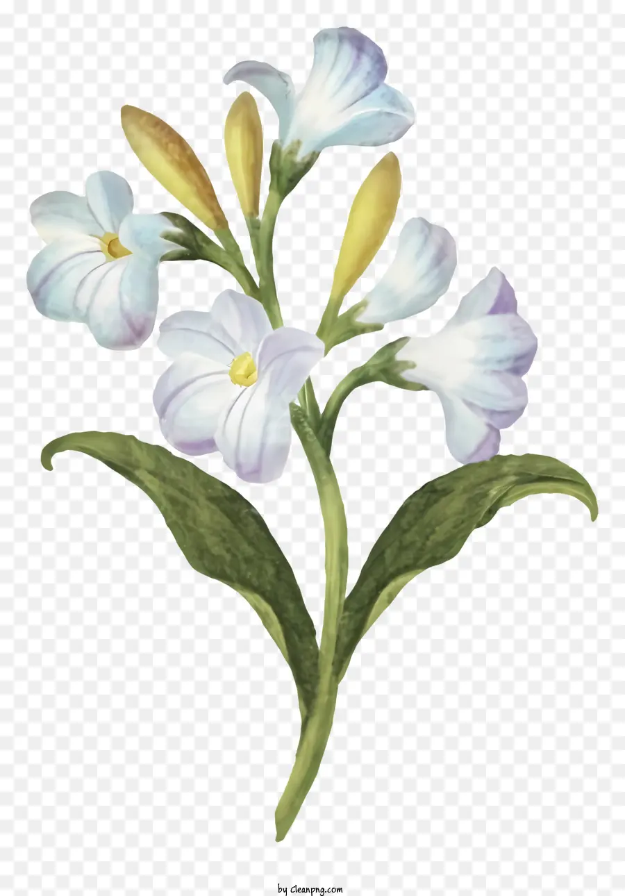 Pintura A La Acuarela，Flower Painting PNG