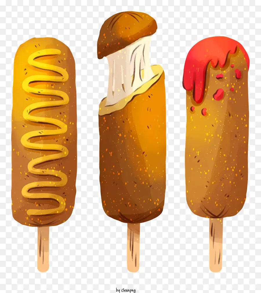 Las Paletas De Helado，Ingredientes Cremosos PNG