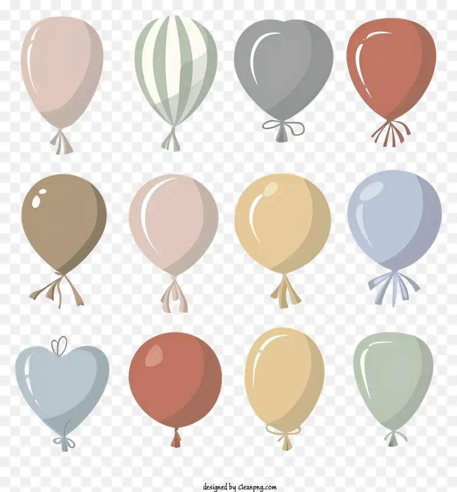 Globos，Colorido PNG