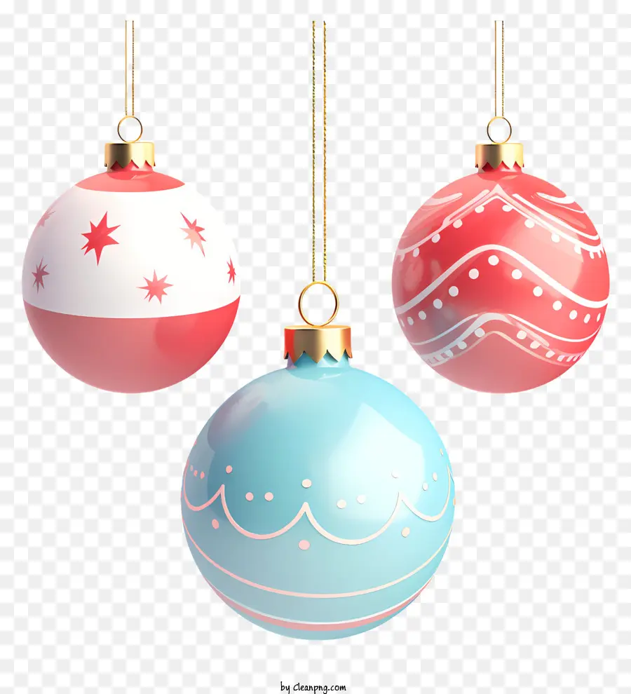 Adornos De Navidad，Adornos Decorados PNG