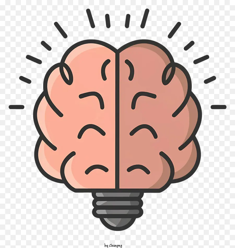 Conocimiento，Cerebro De Dibujos Animados PNG