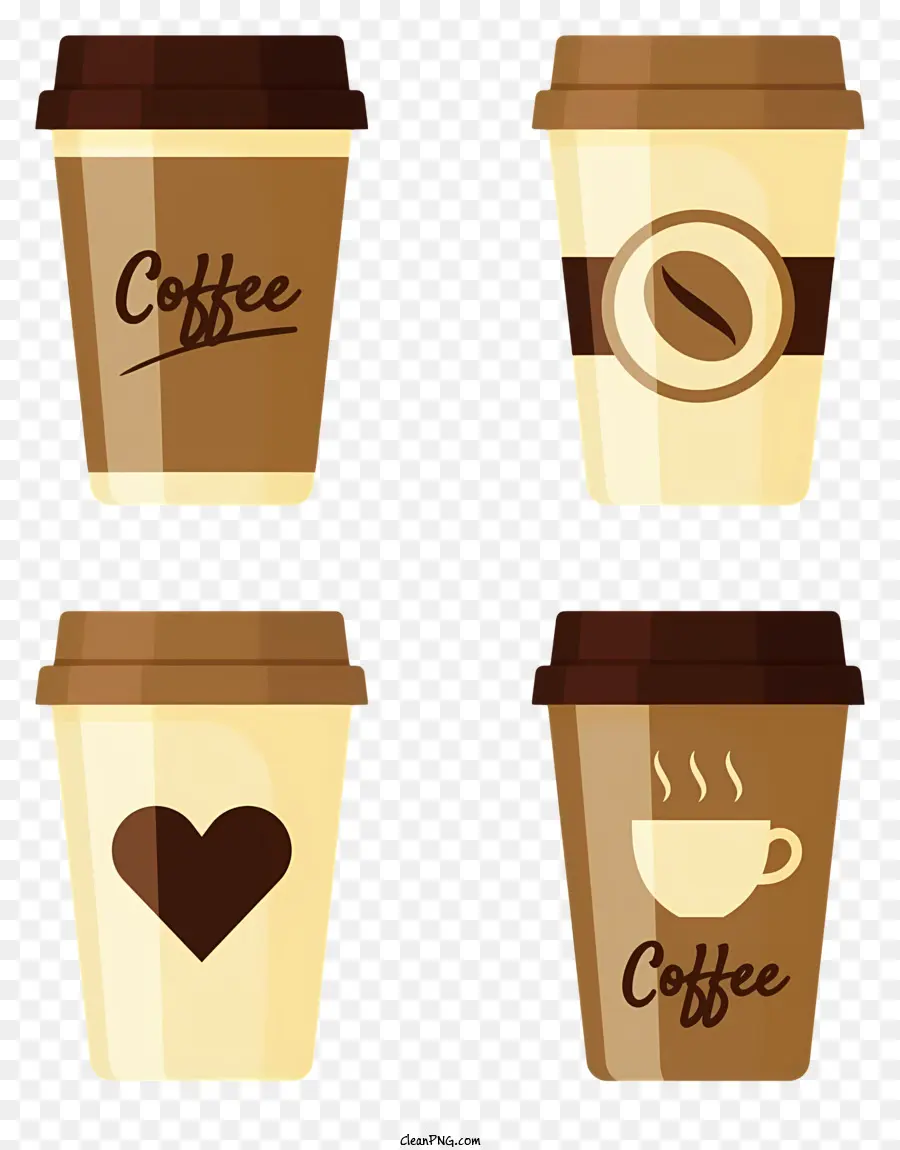 Las Tazas De Café，Diseños De Taza PNG