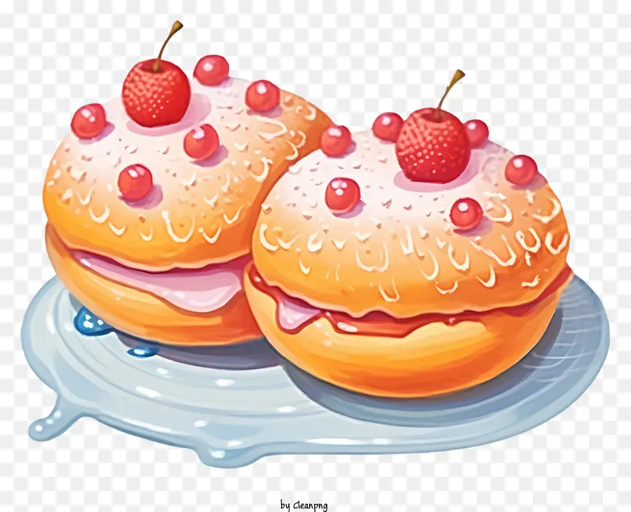 Donas，Cerezas PNG