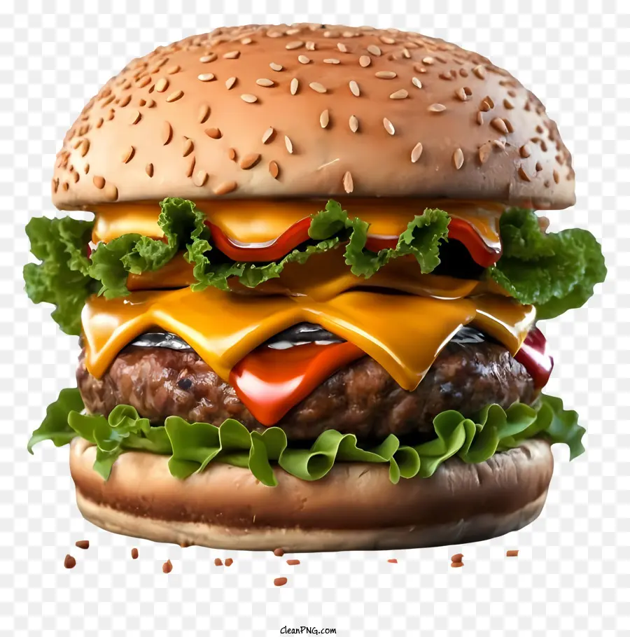 Hamburgo，Hamburguesa Con Queso PNG