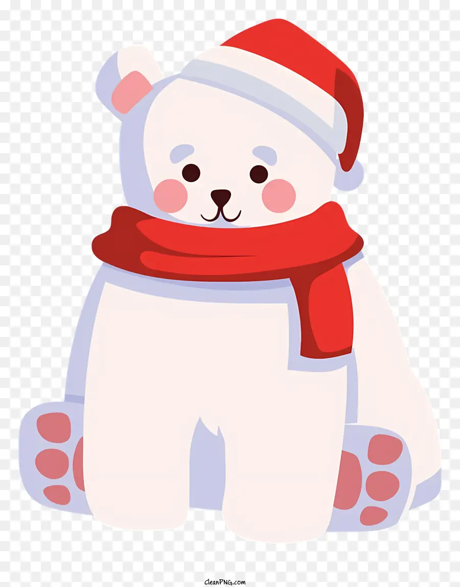 Oso Polar，Santa Claus PNG