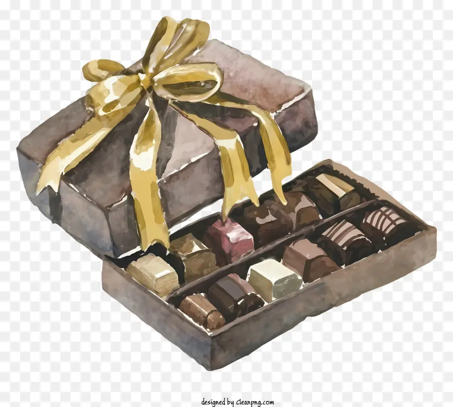 Chocolates，Caja De Bombones PNG