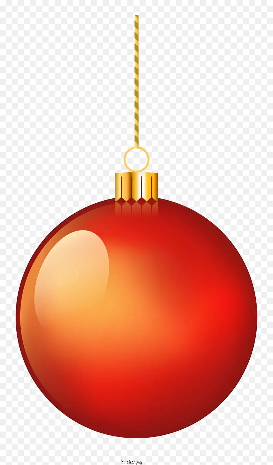 Adorno De Navidad，Ornamento Rojo PNG