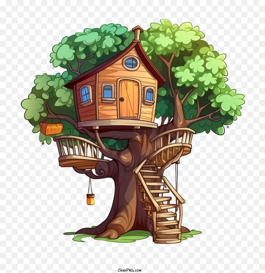 La Casa Del árbol，La Casa En El árbol PNG