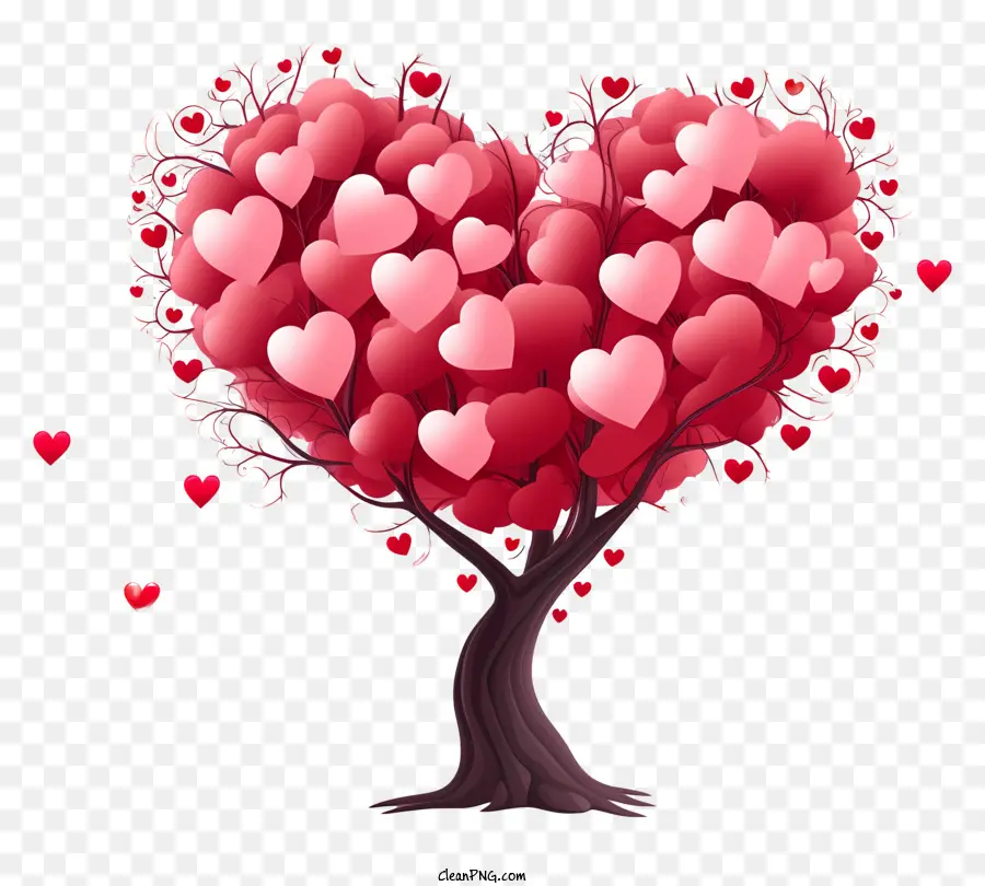 Corazón De árbol，Imagen Romántica PNG
