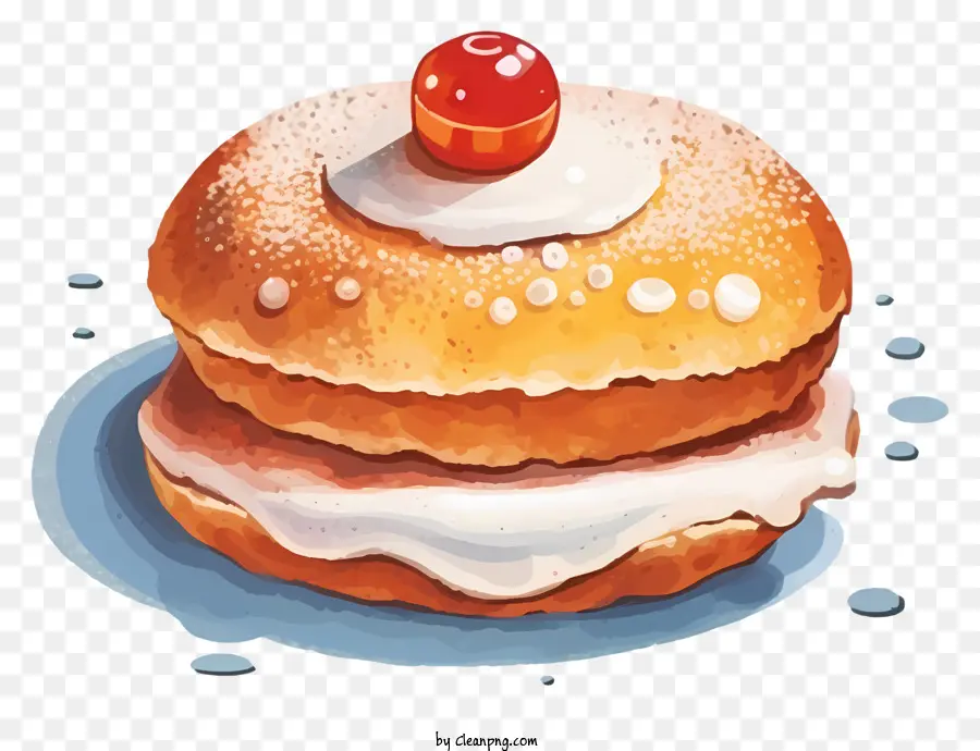 Rosquilla，Hojaldre De Crema PNG