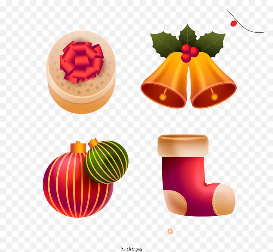 Adornos Navideños，Decoraciones Navideñas PNG