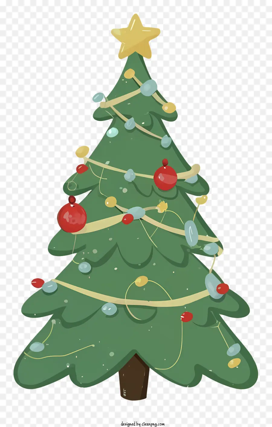 Dibujos Animados De árboles De Navidad，Imagen Del árbol De Navidad PNG