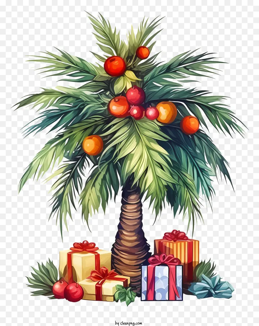 árbol De Navidad，Regalos PNG