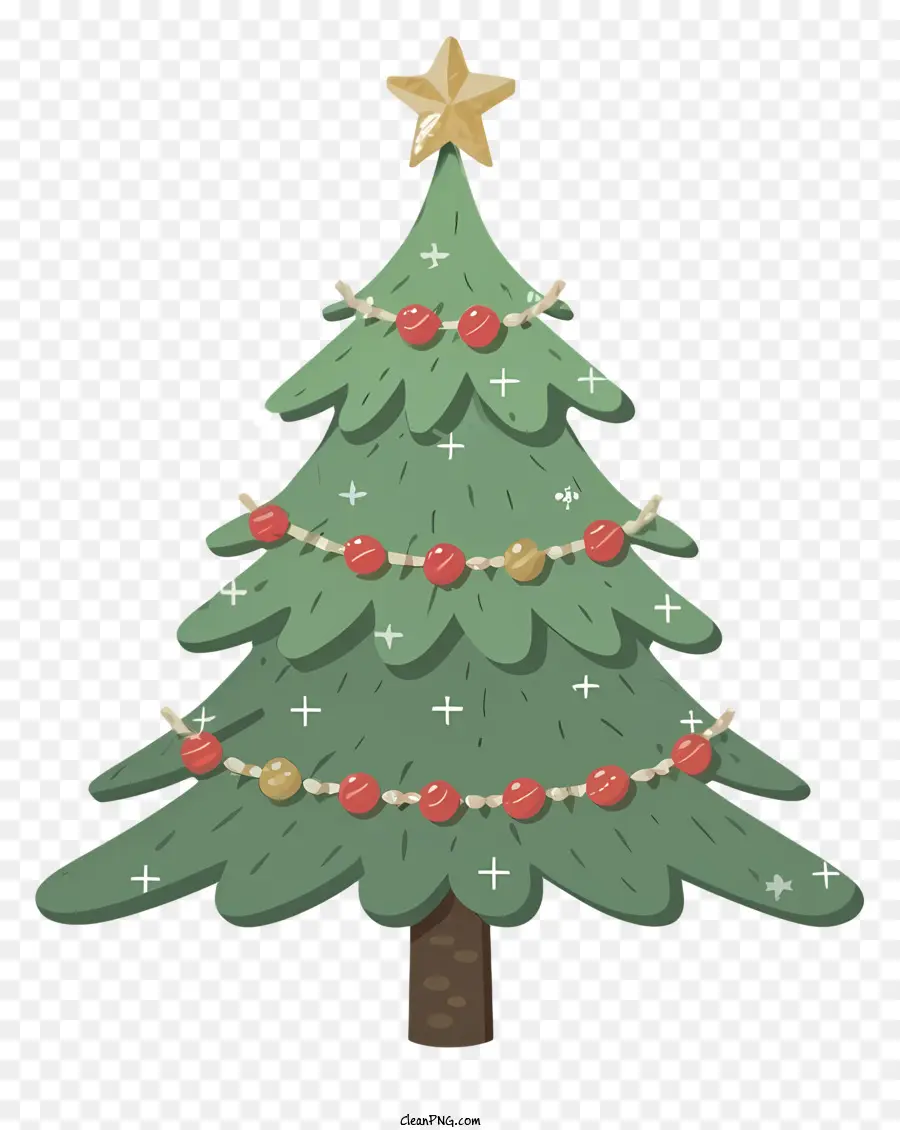 Adornos Para árboles De Navidad，Árbol De Navidad De Acebo PNG