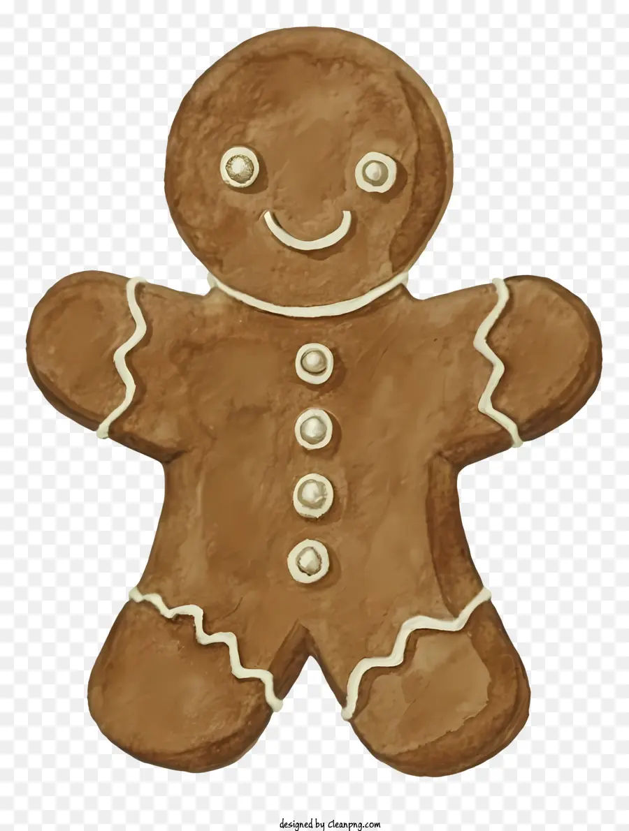 Hombre De Jengibre，Galleta PNG