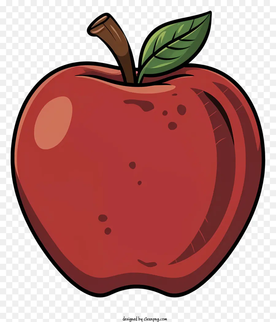 Manzana Roja，La Fruta PNG