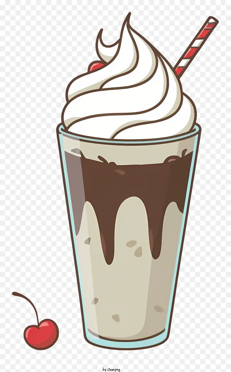 Batido De Chocolate，Crema Batida PNG