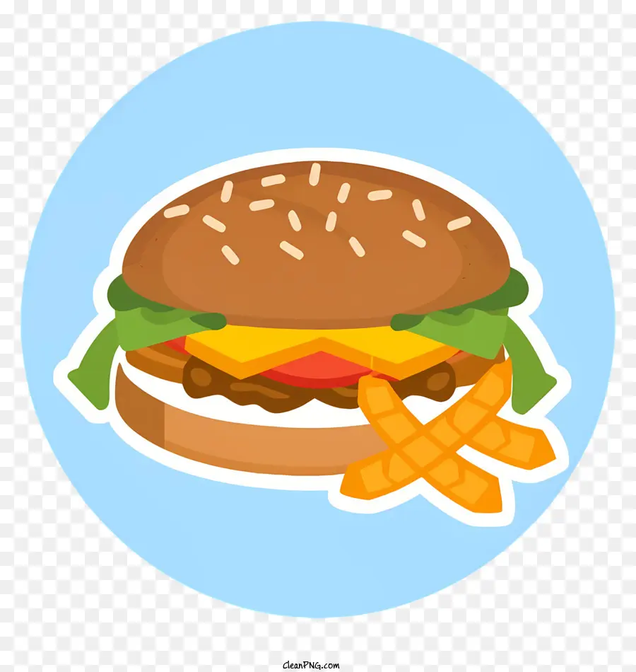 Burger，Las Papas Fritas PNG