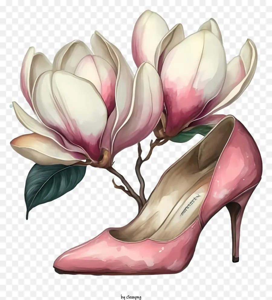 Zapato De Tacón Rosa，Zapato De Tacón Alto PNG