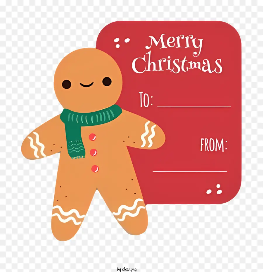 Hombre De Pan De Jengibre，La Navidad PNG