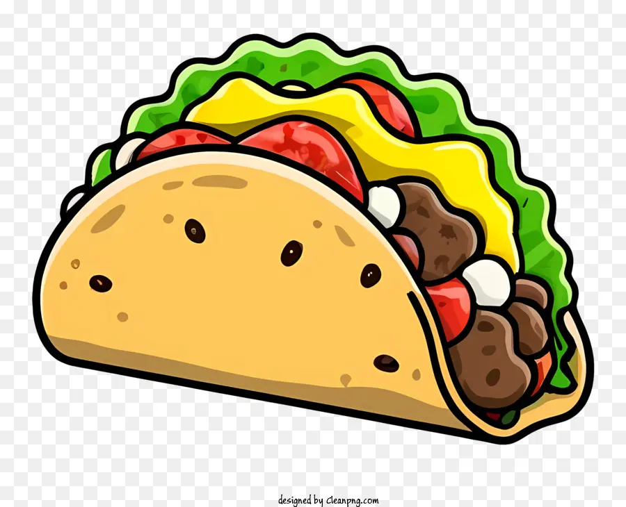 Imagen De Taco，Taco De Carne Molida PNG