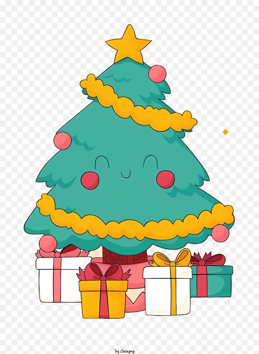 árbol De Navidad，Regalos PNG