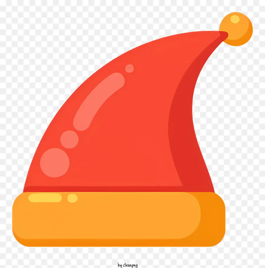 Sombrero De Santa，Rojo Y Sombrero Blanco PNG