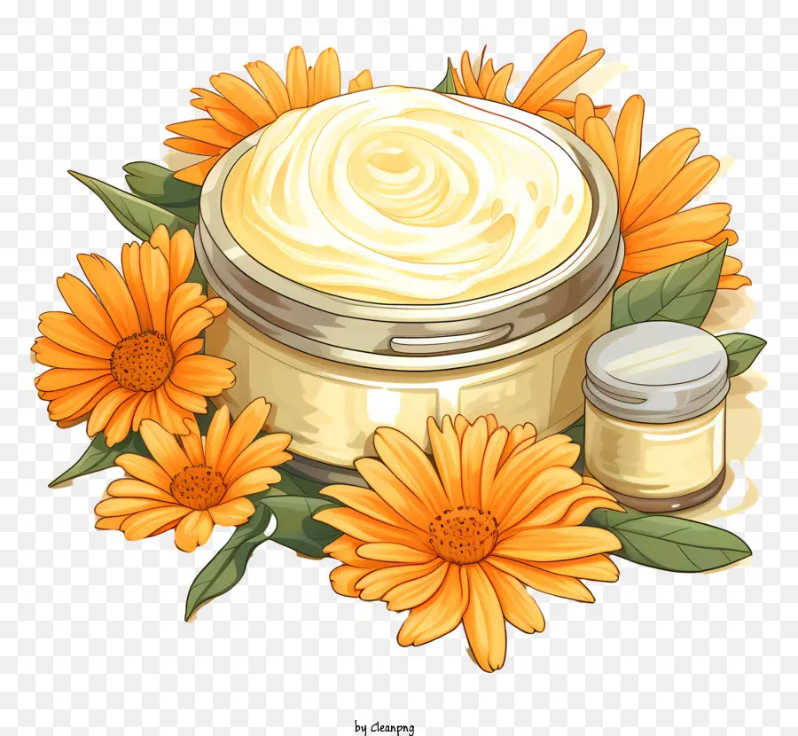 Crema De Mantequilla，Tarro De Crema PNG