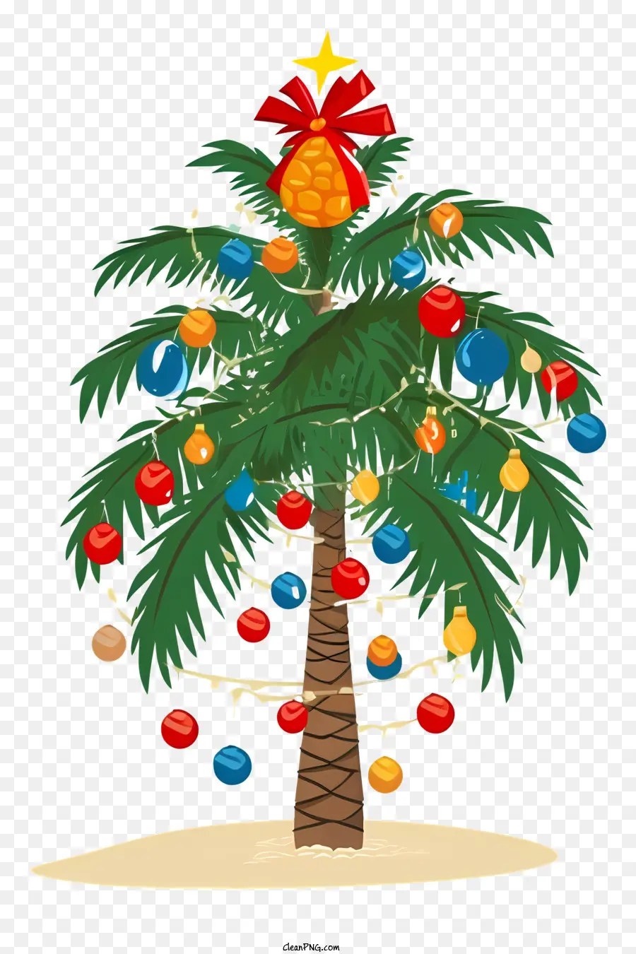 árbol De Navidad，Palmera PNG