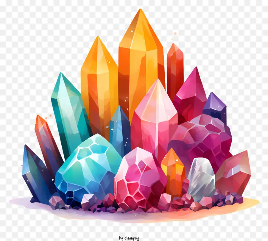 Cristales，Gemas PNG