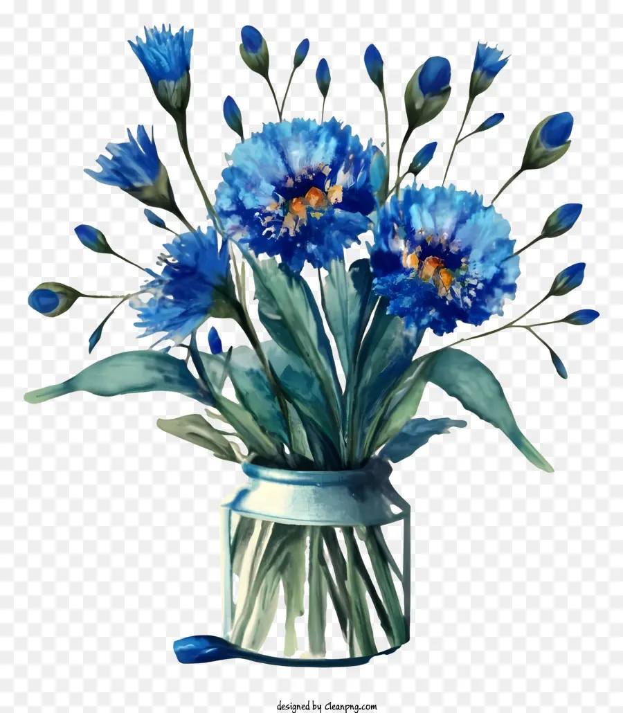 Pintura A La Acuarela，Florero PNG