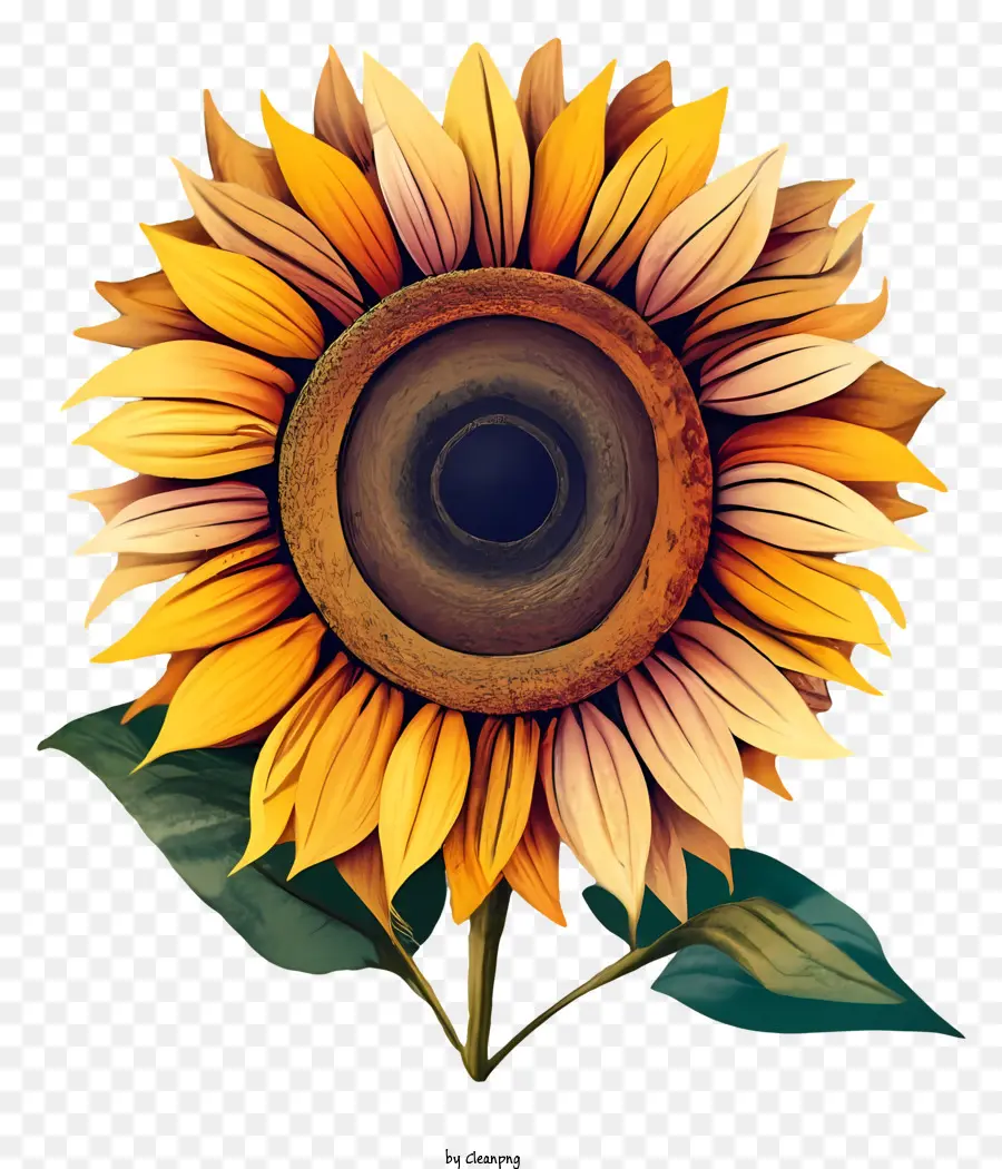 Girasol，Pétalos Amarillo PNG