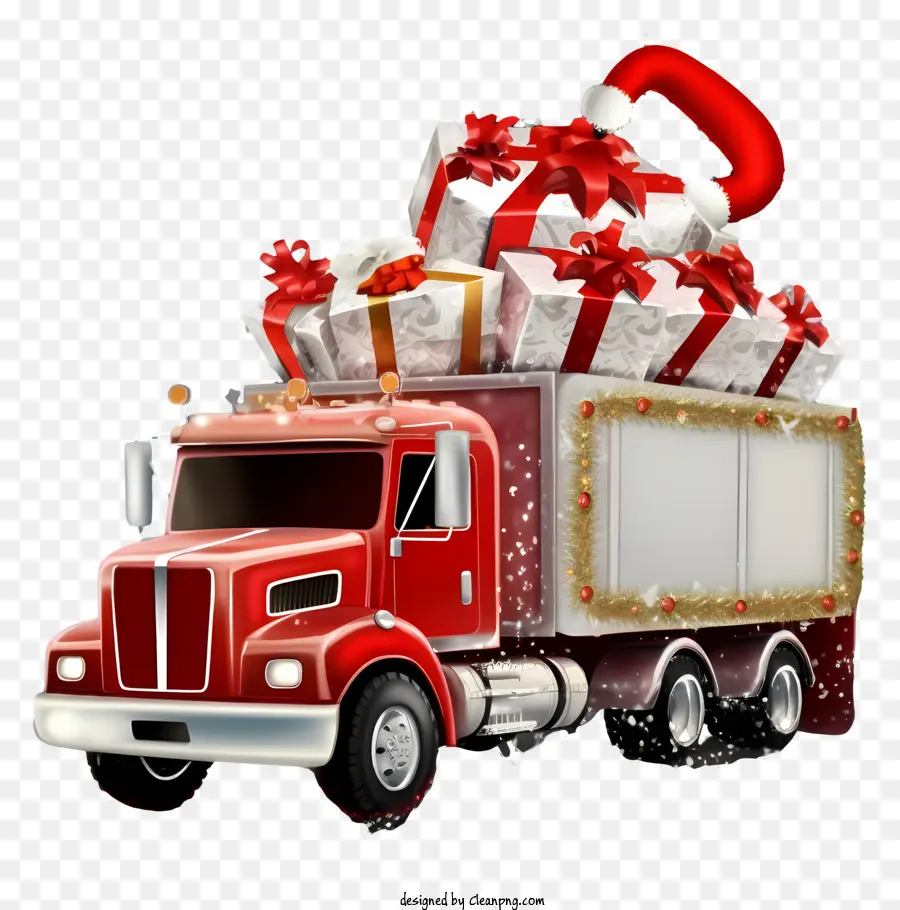 La Navidad Camión，Presenta PNG
