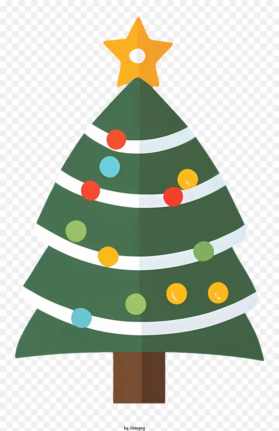 árbol De Navidad，Estrella PNG