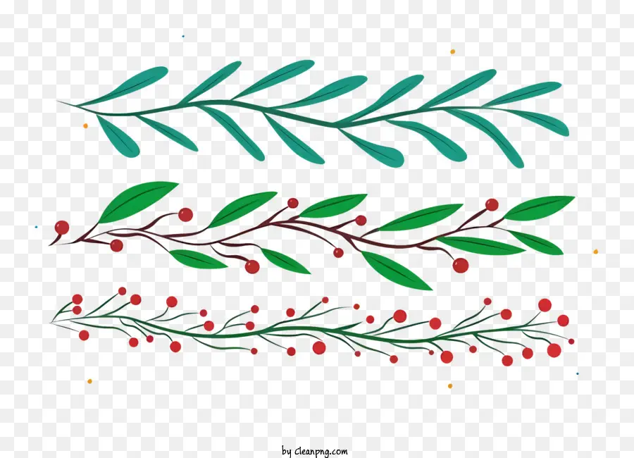 La Navidad Holly，Hojas De Acebo PNG