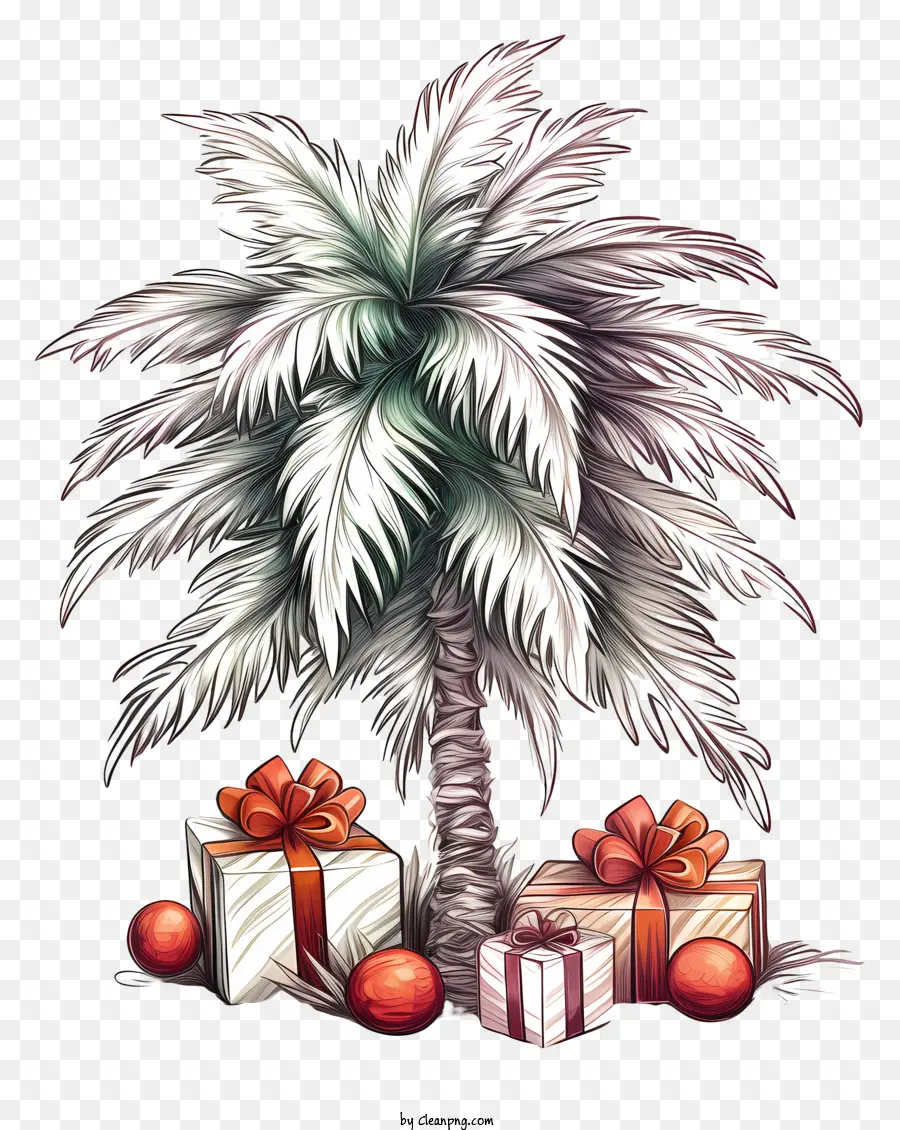 Palmera，Regalos PNG