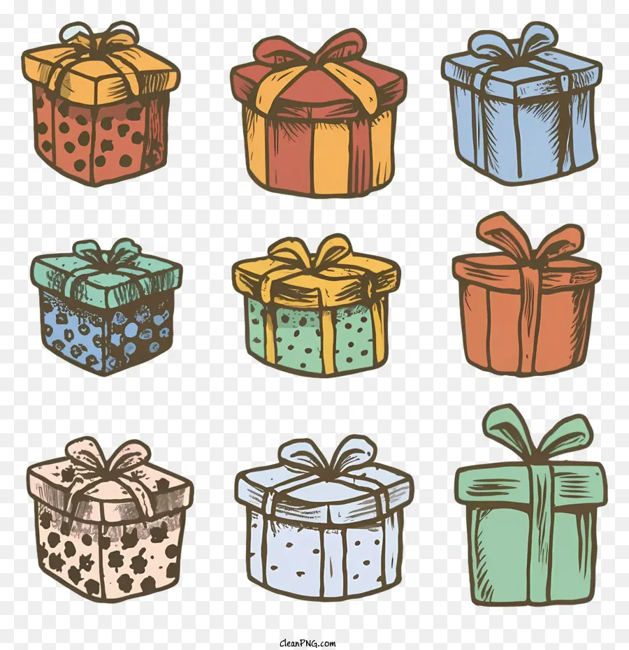 Cajas De Regalo，La Cinta PNG