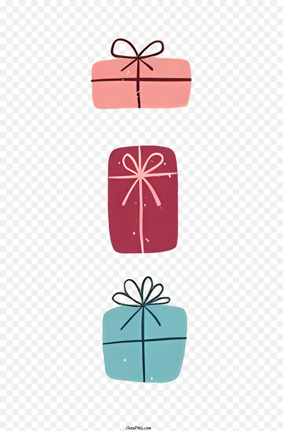 Cajas De Regalo，Atar La Cinta PNG