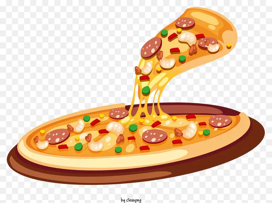 Pizza，Rebanada PNG