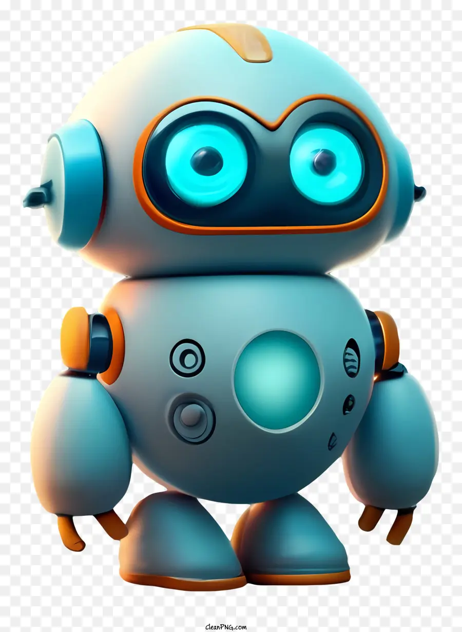 Robot，Los Ojos Azules PNG