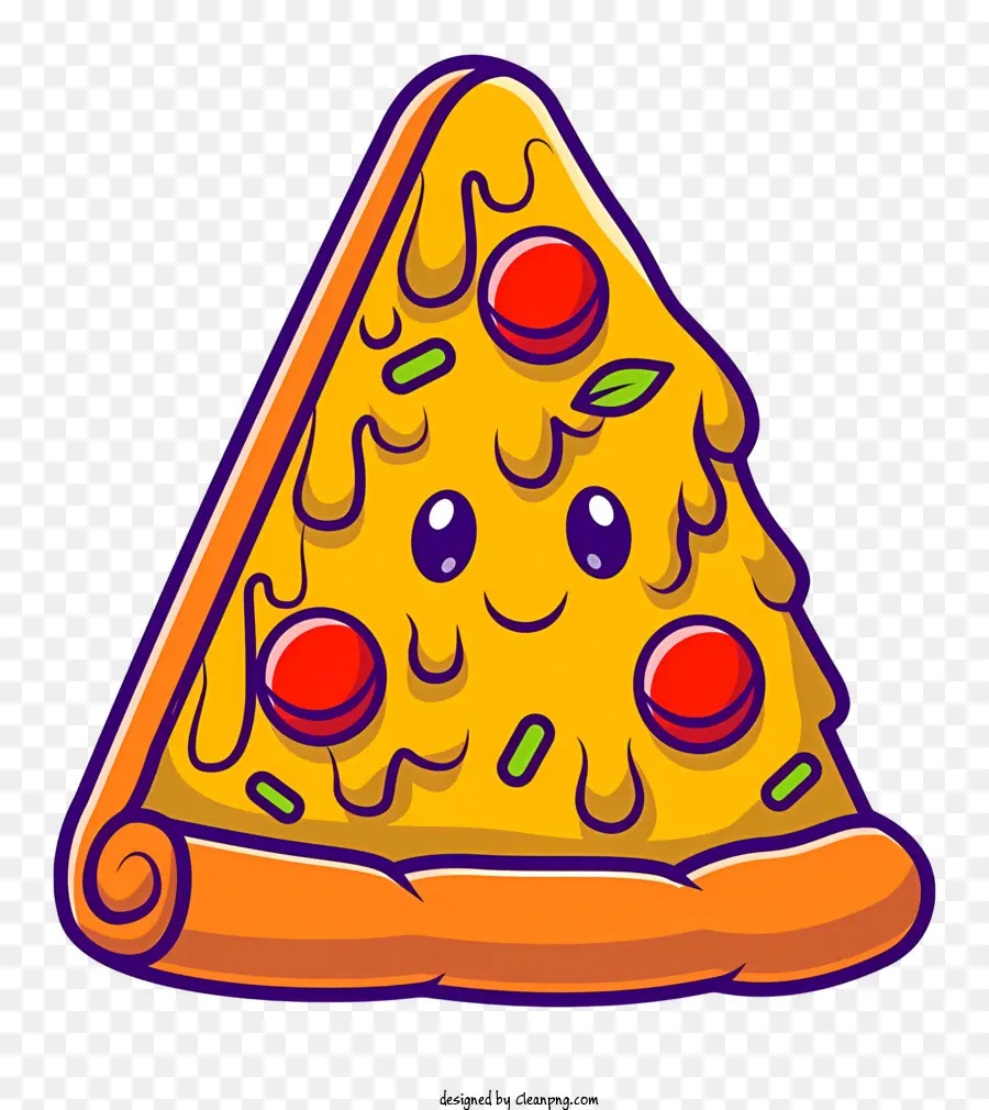 Rebanada De Pizza，De Dibujos Animados De La Pizza PNG